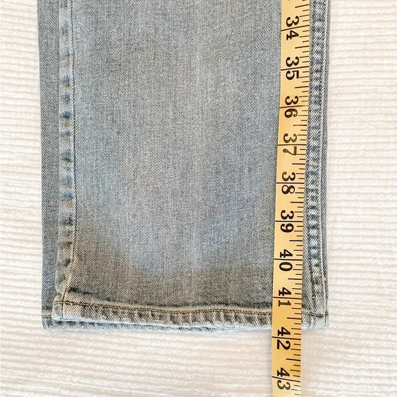 AMO MIA Yesterday High Rise Straight Leg, Button Fly, Size 31 - Picture 4 of 7